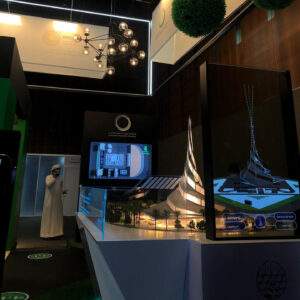 DEWA IRF Exhibition stand | Mosaic Live