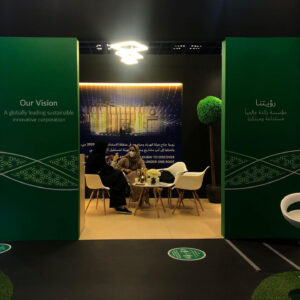 DEWA IRF Exhibition stand | Mosaic Live
