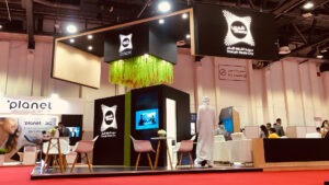 Sharjah Media City (Shams) Seamless Stand | Mosaic Live